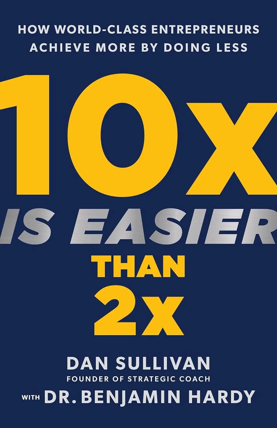 10X is Easier than 2X 書封