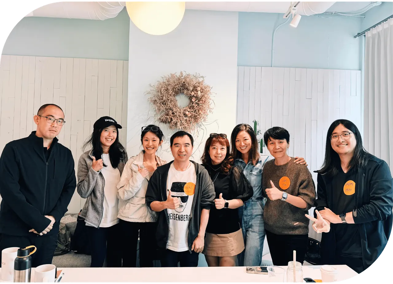 一口新飯社群成員合照